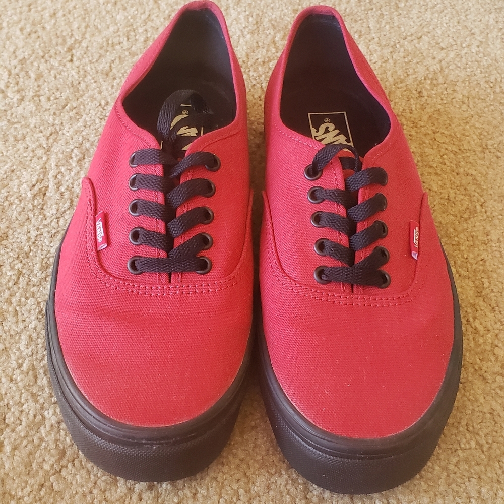 Vans Authentic Jester Red (Black Sole)
